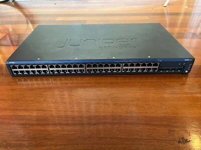Juniper EX Series EX2200-48P-4G 48-Port 10/100/1000 Base-T Gigabit Ethernet - Image 1 of 4