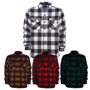 Dickies Lansdale Black white Herren Flanell Holzfäller Hemd Jacke Neu - Bild 1 von 7
