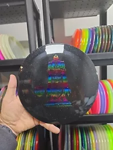 Discmania Metal Flake C-Line Vanguard Black 175g Disc Golf Klein Red Box Dna - Picture 1 of 6
