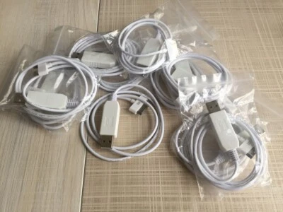 10X Custom DC 12V USB to 30 Pin 1394 Firewire Charging Cable For iPod Mini 2 2nd - Image 1 of 4
