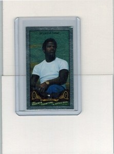 2011 UPPER DECK GOODWIN CHAMPIONS EARL CAMPBELL #82 MINI SILVER FOIL /89 RARE