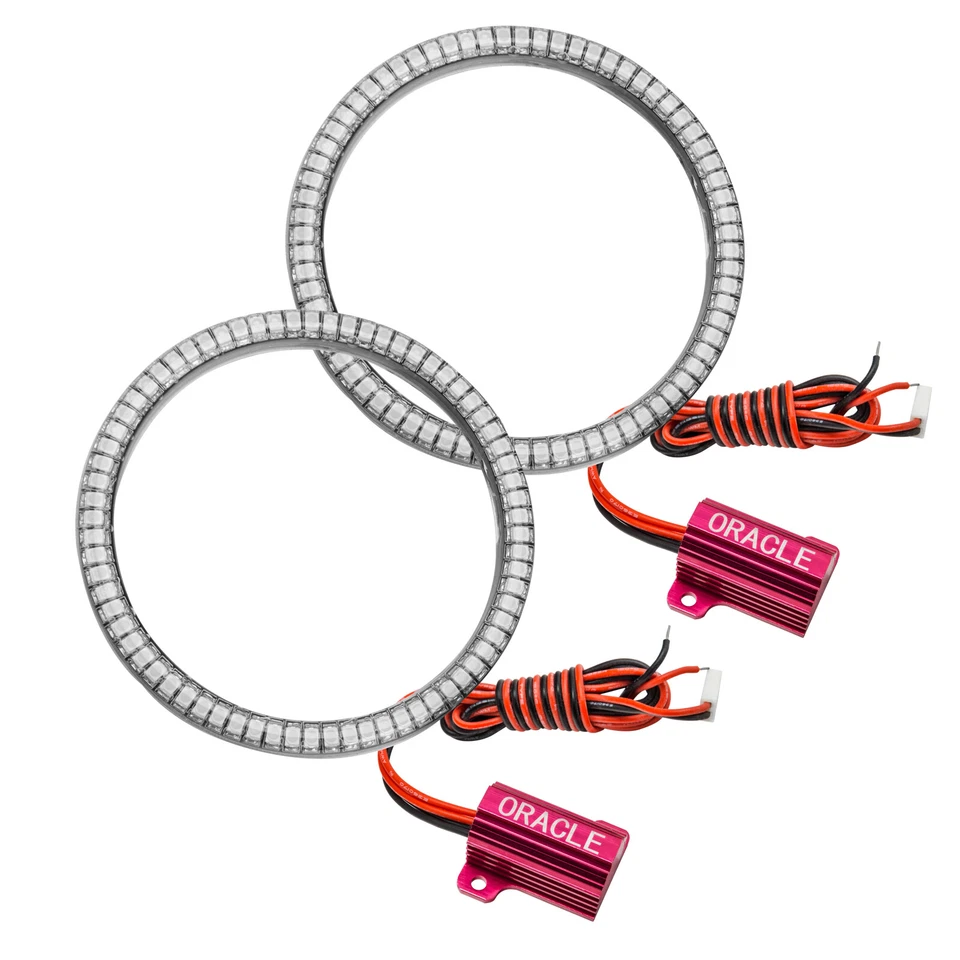 Oracle 09-13 Se adapta a Mercedes-Benz SL63 Montaje en superficie LED Luz antiniebla Halo Kit Rojo Foto 1 de 1