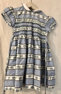 Vintage Mädchen handgefertigtes Kleid - Größe 5 Jahre - Bild 1 von 7