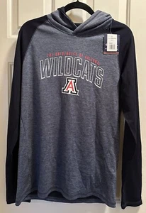 NEW University of Arizona Wildcats Gear Blue Lt Weight Pullover Men's Small - Picture 1 of 3