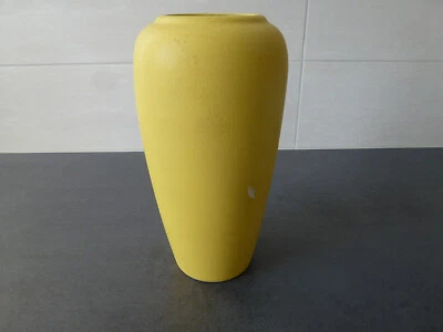 Vintage Vase gelb Keramik W. Germany 75020  Blumenvase  60 Jahre - Bild 1 von 4