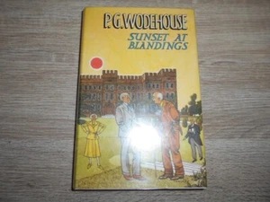 Sunset at Blandings by P G Wodehouse. 1st UK edition. Hardcover/ dust jacket - Picture 1 of 11
