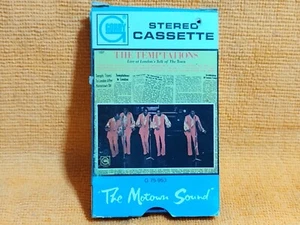 THE TEMPTATIONS-LIVE AT LONDON'S TALK OF THE TOWN-GORDY VG+RARE-CASSETTE-C14 - Picture 1 of 13