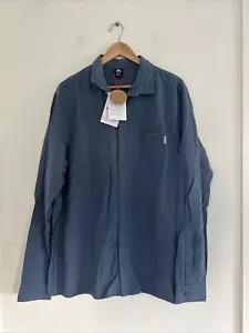 Macpac Mens Campfire Hemp Long Sleeve Button Up Shirt Size XL New - Picture 1 of 10