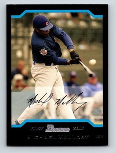 2004 Bowman Michael Mallory RC Auto Chicago Cubs #313