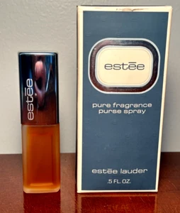New in Box Rare Vintage Original ESTEE Pure Fragrance Perfume Purse Spray .5 oz - Picture 1 of 7