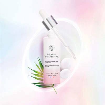 YVES ROCHER BRIGHT BOTANICAL UNIFYING BRIGHTENING SERUM 30 ml./1.0 fl.oz  NEW! - Image 1 of 4