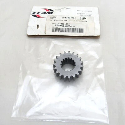 Team 19T 15 Spline Hyvo Upper Top Sprocket Gear for Yamaha 351352-004 - Image 1 of 3