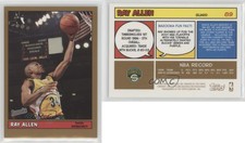2005-06 Topps Bazooka Gold Ray Allen #89 HOF