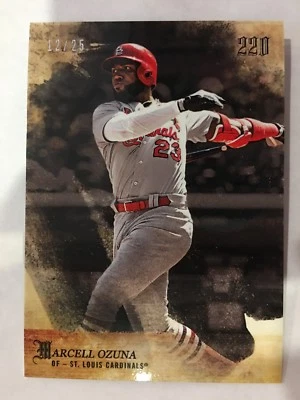 2018 TOPPS X BRYCE HARPER 220 MARCELL OZUNA 12/25 - Image 1 of 2