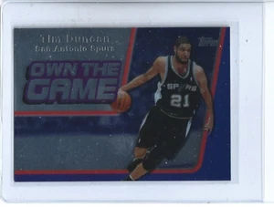 Tim Duncan 2006-07 Topps Basketball Own The Game Insert #10 - San Antonio Spurs - Bild 1 von 2