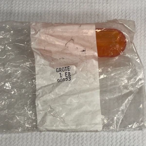 Grote 90153 Amber Clearance Marker Replacement Lens - Foto 1 di 4