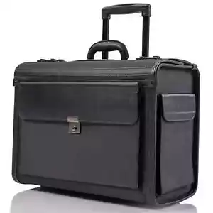 HAMMERAMBOSS 19 Rollen Aktentasche Rollkoffer Verkaufsmuster Pilot Anwalt - Bild 1 von 6