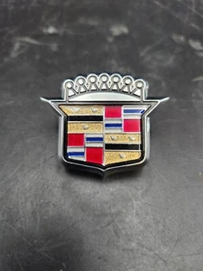82 83 84 85 Cadillac Eldorado Rear Taillight Lens Crest Ornament Emblem NOS - Picture 1 of 2