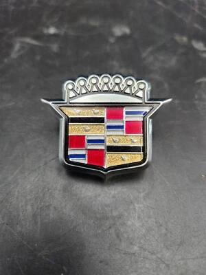 82 83 84 85 Cadillac Eldorado Rear Taillight Lens Crest Ornament Emblem NOS - Image 1 of 2
