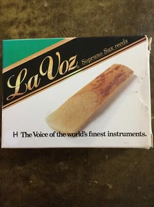 La Voz Soprano Sax Reeds Strength H Box Of 6 - Picture 1 of 1