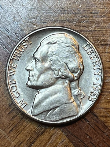 1963 D Jefferson Nickel Full Steps Cover