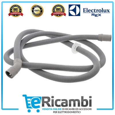 Tubo Scarico Lavastoviglie Electrolux Rex Originale 140005633064 21/26 mmØ 2,2m - Immagine 1 di 3