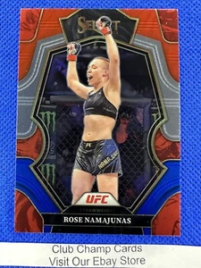 2023 #199 Rose Namajunas Panini Select UFC Premier Level Red & Blue Base Card - Bild 1 von 2