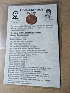 Penny Lincoln John F. Kennedy estampado 2003 sin circular - Imagen 1 de 2