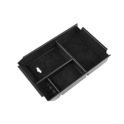 Center Console Armrest Organizer Tray Storage Box Fits 2009-2013 Ford F150 Black Foto 1 de 4