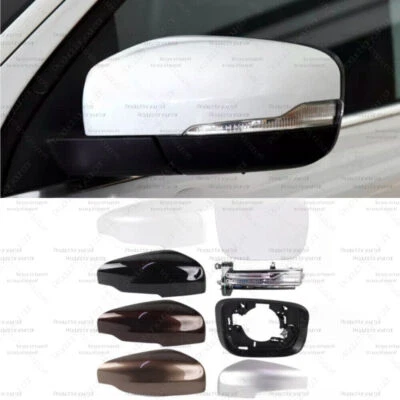 Side Mirror Cover Lens Turn Signal Light Mirror Frame For Volvo XC60 2014-2017 - Image 1 of 4
