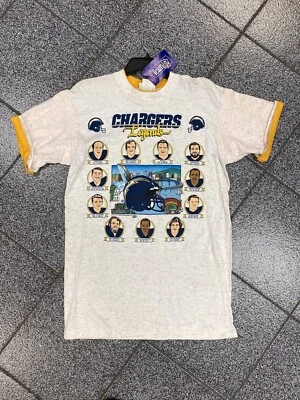 Camiseta Grande Nueva Con Etiquetas DE COLECCIÓN San Diego Chargers LEGENDS Foto 1 de 4