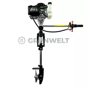 Außenborder GW-170FC Außenbordmotor Bootsmotor Benzin Motor 2.5 PS 4-Takt Angeln - Bild 1 von 12