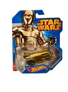 Hot Wheels 2014 Star Wars Personaje Coches Force Awakens C-3Po Diecast - - Imagen 1 de 3