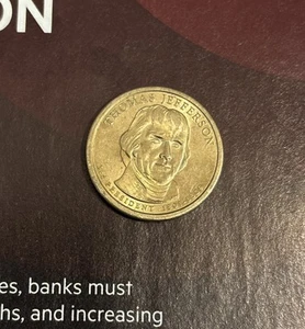 1801-1809 Thomas Jefferson 1 dollar Gold Coin - Picture 1 of 6