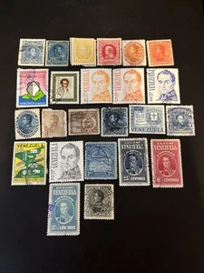 24 Venezuela M/U Latin America Stamps- Lot A-78868 - Picture 1 of 1