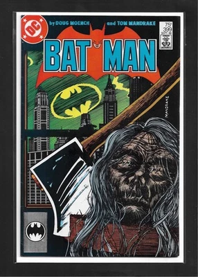 Batman #399 (1986): Severed Head Cover Tom Mandrake Cover Art! DC! VF+ (8.5)! - Image 1 of 3