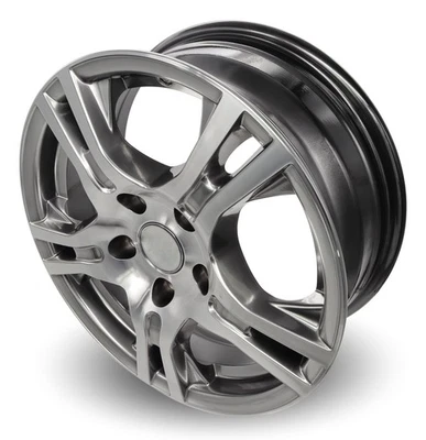 Alufelge TR7 silber 6Jx15 112x5 ET30 1000kg z.B. Hobby Caravan Trailer Anhänger - Bild 1 von 4