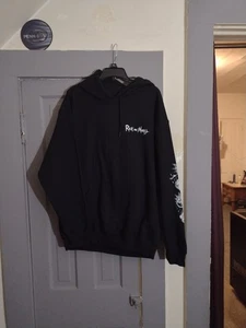 Schwarzer Rick & Morty Graphic Hoodie Größe M - Bild 1 von 5
