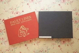 Fault Lines ~ SIGNED by KEITH HARING & BRION GYSIN Limited to 200 copies ~ 1986 - Picture 1 of 10