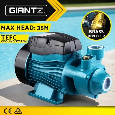 Giantz Peripheral Water Pump Garden Boiler Car Wash Auto Irrigation House QB60 - image 1 of 4