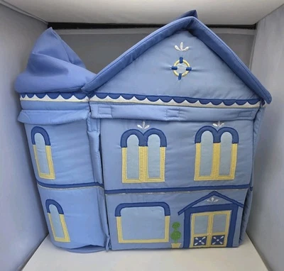 Casa de muñecas, muñecas y muebles POTTERY BARN KIDS Puffy Mansion usado en excelente estado - raro - difícil de encontrar Foto 1 de 4