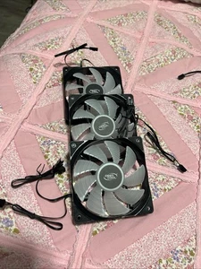 Deepcool ARGB CF120 (DF1202512CL) 120 mm Desktop Case Fans - Picture 1 of 2