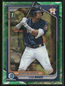 2024 Bowman #BCP-66 Luis Baez Chrome Prospects Lunar Glow Refractors - Picture 1 of 2
