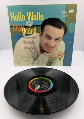 Faron Young Hello Walls Fan Club Favorites Vinyl Lp ALBUM CAPITOL RECORDS Foto 1 de 2