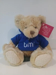 SELTEN BMI Teddybär Russ Berrie Spencer British Midland Airline Maskottchen mit Etikett - Bild 1 von 9