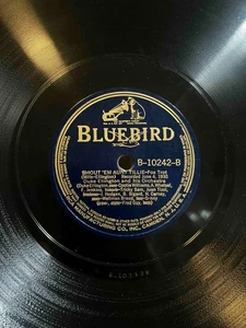 c 78 RPM Duke Ellington Bluebird B-10242 in E-/E - Picture 1 of 2