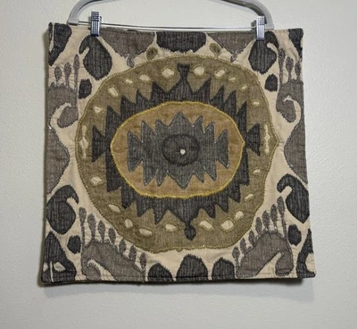 2 fundas de almohada Pottery Barn algodón lino 20x20 Foto 1 de 4