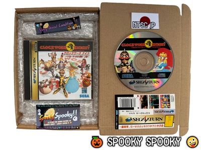 Clockwork Knight Sega Saturn - NTSC-J Japan VGC CIB with Obi - Tracked - Image 1 of 4