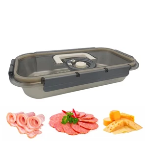 Speckbehälter für Kühlschrank & Feinkost Fleischbehälter & Chease Keeper - 304SS... - Bild 1 von 6