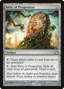MTG RELIC OF PROGENITUS PLAYED - RELIQUIA DEL PROGENITUS - MMA - MAGIC - Picture 1 of 1